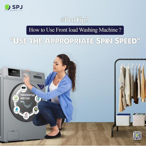 Buy SPJ 6Kg Front Load Fully Automatic Washing Machine | Dombelo UG