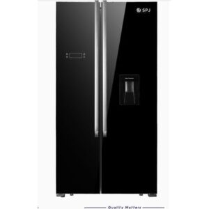 SPJ 719 Litres Side By Side Elegant French Door Refrigerator - Black