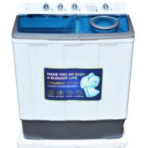 Pixel 9.5 Kg Twin Tub Washing Machine (Wash & Dry) – White