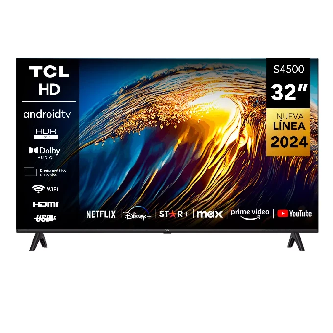 TCL 32V型フルHD【1920 × 1080】Android TV TCL 32V型 TV フルハイビジョン ネット動画対応 ゲームモード搭載