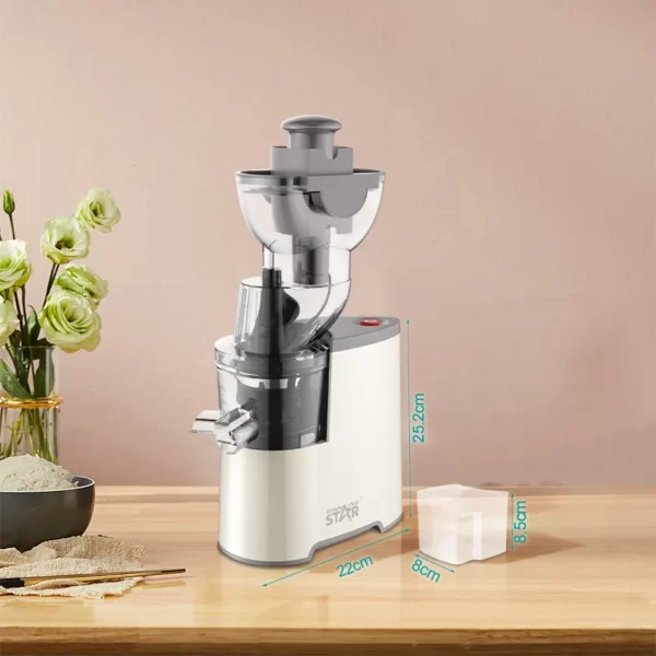 WINNING STAR Slow Juicer 150W ST-5598 -  Stainless Steel Electric Juice Extractor Juicer Machine