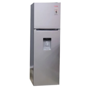 CHiQ 330-Litres Fridge CR330SD; Top Mount Freezer, Double Door Frost Free Refrigerator With Water Dispenser