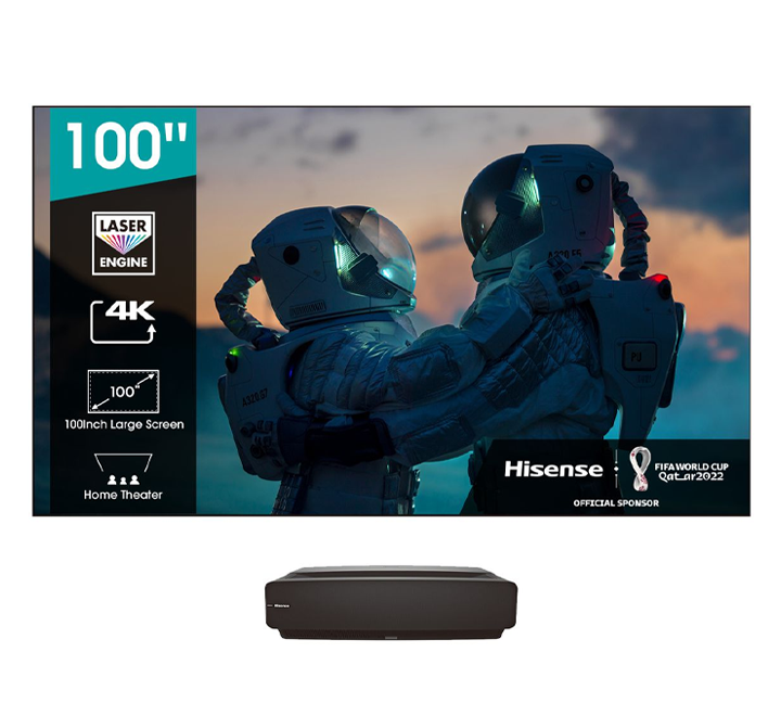 Buy Hisense 100 inch 4K Smart Laser TV | Dombelo Uganda