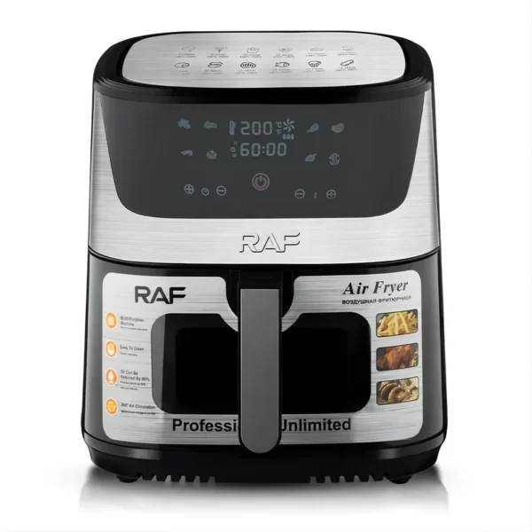 RAF 8 Litres Digital Air Fryer 1300W | R.5350
