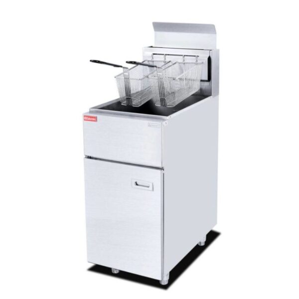 Commercial Gas Freestanding Deep Fryer 15Litres