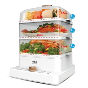 RAF Food Steamer - Stainless Steel | R.5238