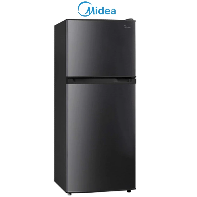 Midea 237 Litres Double Door Refrigerator MDRT237 - Silver
