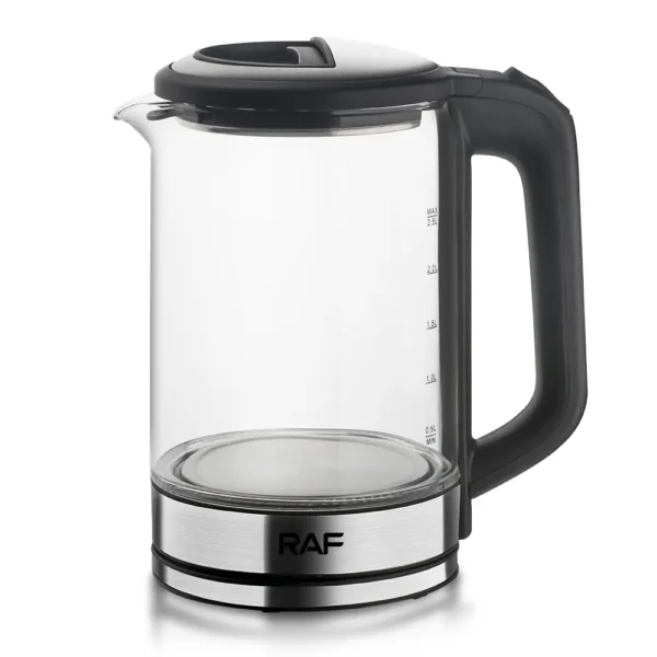RAF 2.5L Automatic Switch off Electric Kettle/ Water Heating Glass Body Jug
