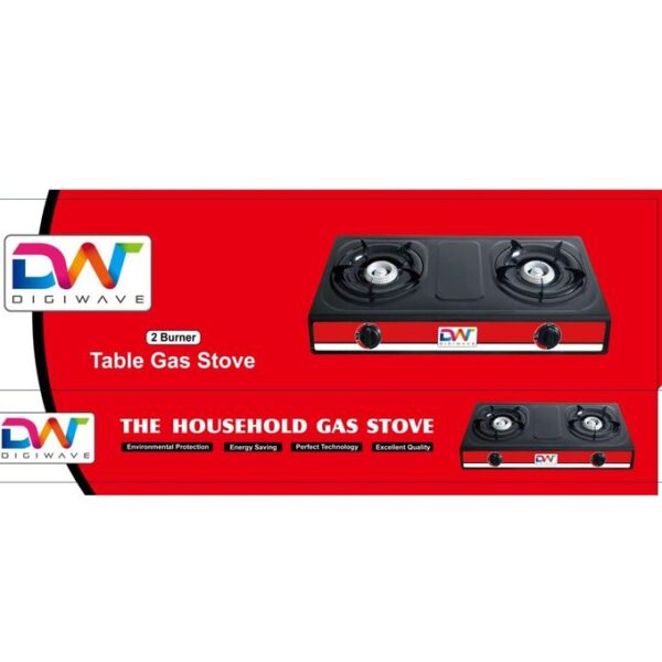 Digiwave Double Burner Gas Stove | DW-CG1001