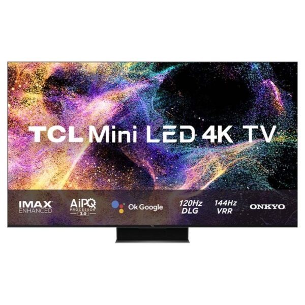 TCL 75 inch QLED Premium Mini LED Google TV | 75C845