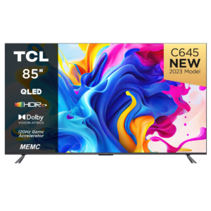 TCL 85 inch C645 4K UHD QLED Smart Android Google TV