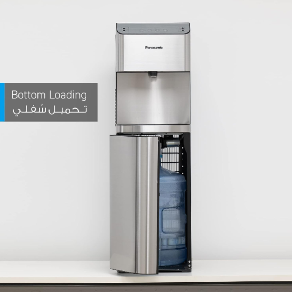 Panasonic Touchless 3 Taps Bottom Loading Water Dispenser, UV, Digital, Child Lock | SDM-WD3531BG