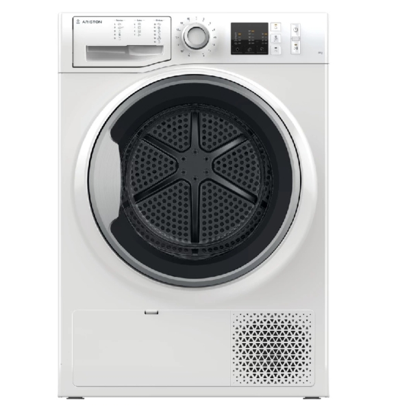 Ariston 9kg Heat Pump Tumble Dryer, Freestanding | NTM119X1SK - White