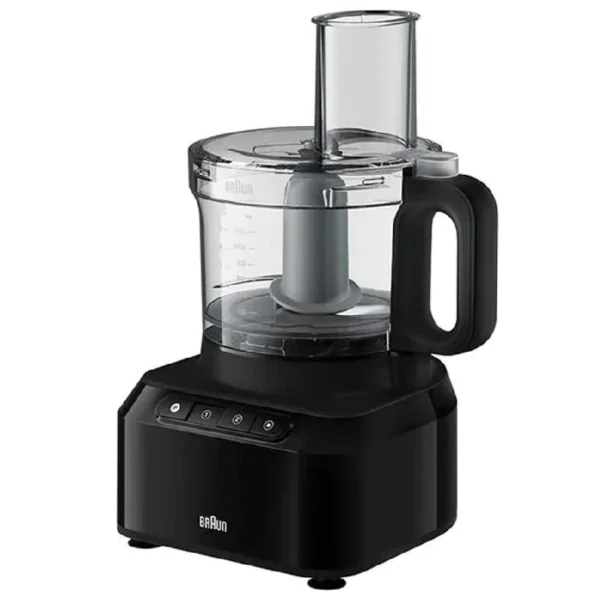 Braun Pure Ease Food Processor 800W 2.1L & 1.2L Blender | FP 3132 BK - Image 4