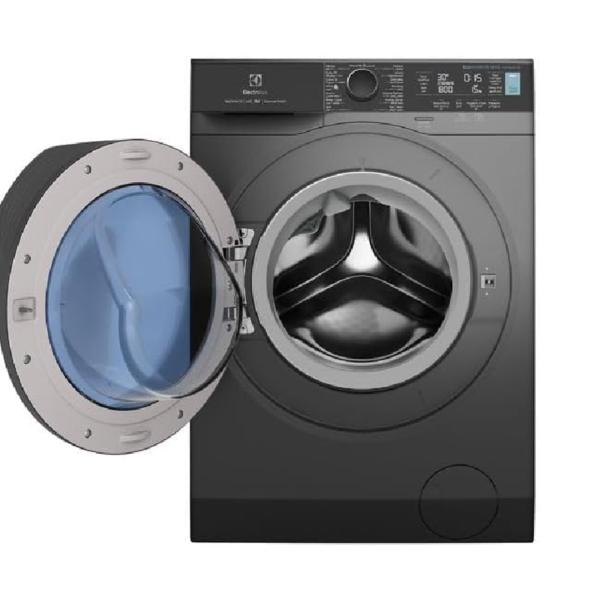 Electrolux Premium Washer Dryer 7/5 KG with 12 Programs, Eco-Inverter Fully Automatic Front Load Washing & Drying Combo Machine, High Energy Efficient, Hygienic Care/SensiCare/Delay Start, EWW7024M3SB