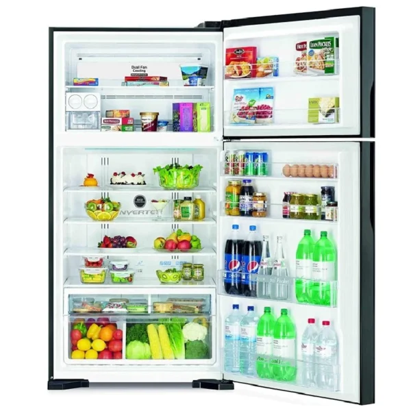 Hitachi 850L 2-Door Inverter Compressor Fridge