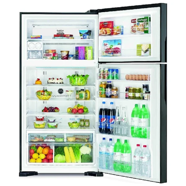 Hitachi 990L Gross Top Mount Double Door Premium Refrigerator