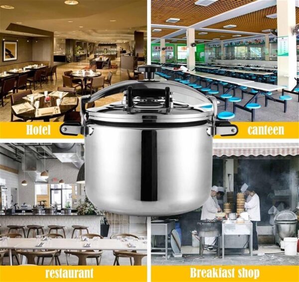 Aluminium 25L Pressure cooker | PC834 - Image 4