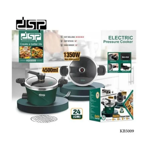 Dsp 4.5L Electric Pressure Cooker