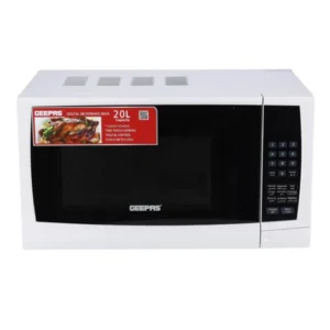 The Geepas 30-Litre Digital Microwave Oven with Grill GMO 1897 is a versatile kitchen appliance designed to handle a variety of cooking tasks.