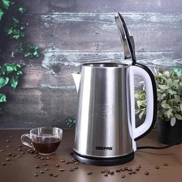 Geepas 2L Double Layer Electric Kettle