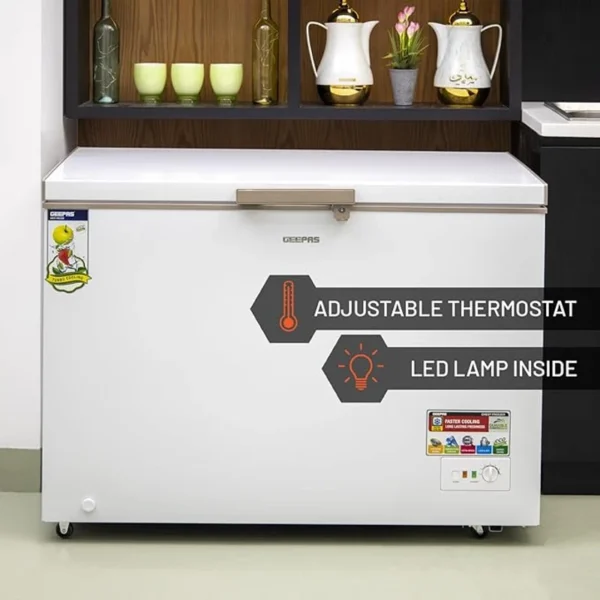 Geepas 350L Chest Freezer