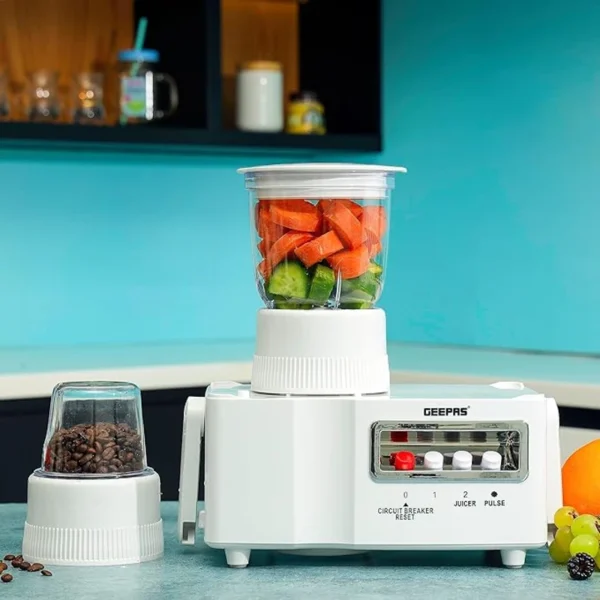 Geepas 4 In 1 Food Processor