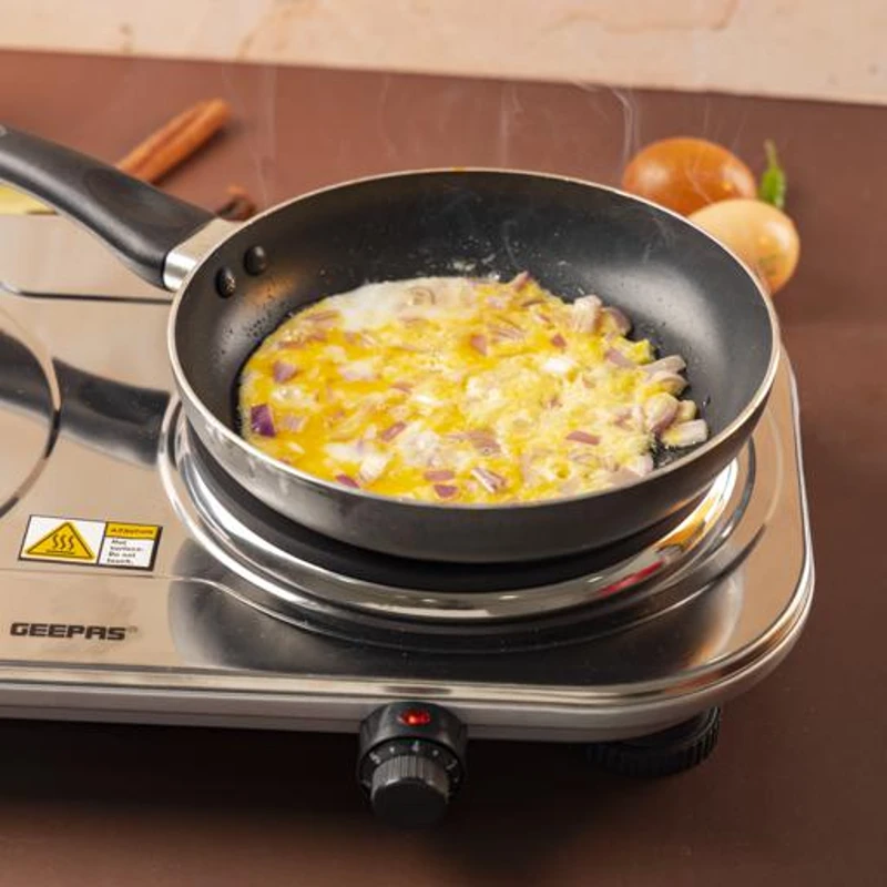 Geepas Electric Double Hotplate
