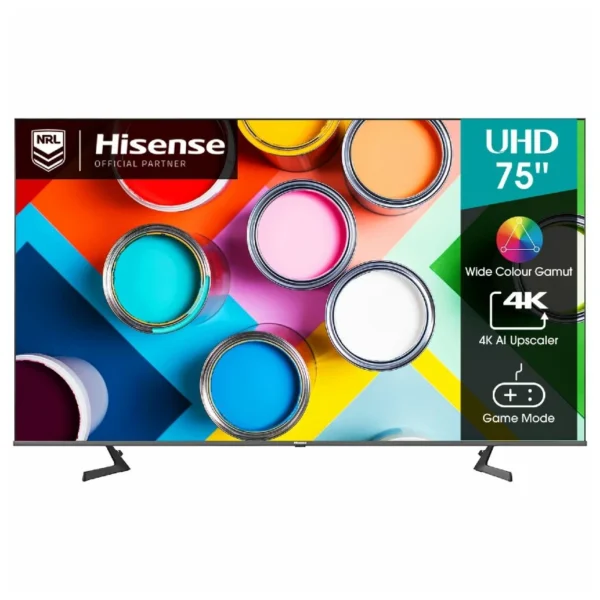 Hisense 75-inch A7 Series 4K UHD LED Smart TV