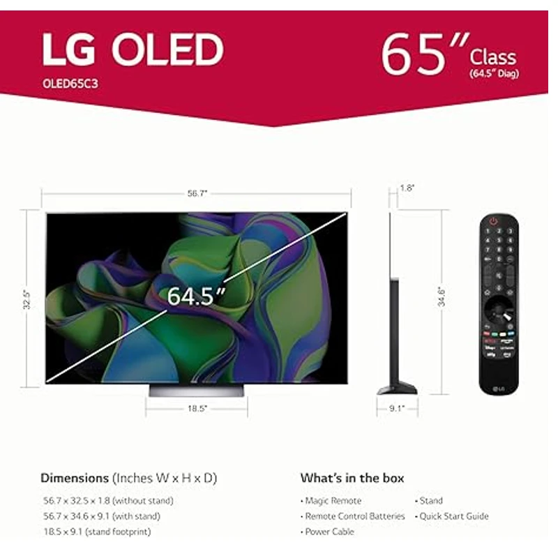 LG OLED evo (164cm) 4K Smart TV