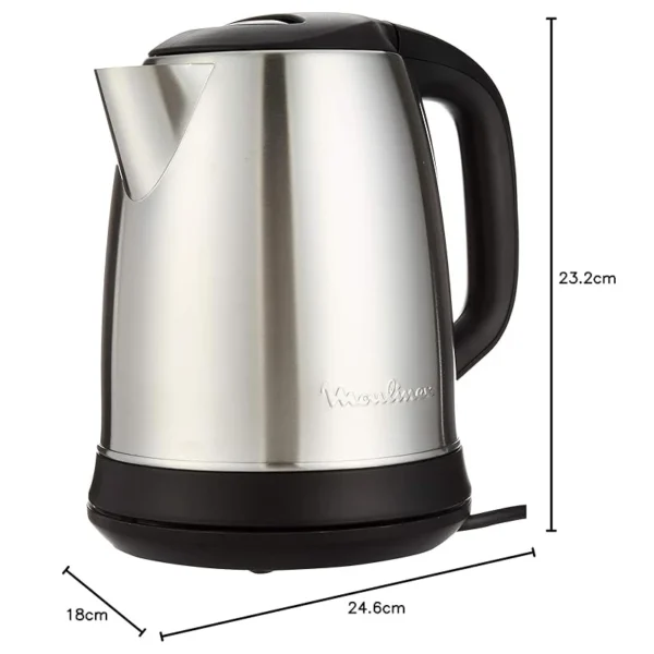 MOULINEX Subito Selecet 1.7L Electrical Kettle Stainless Steel | BY550D27 - Image 3