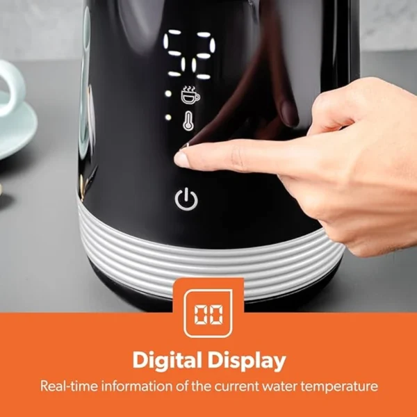 Geepas 1.7Litres Smart Stainless Steel kettle