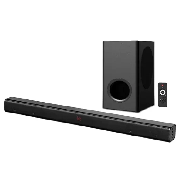 Smart plus 2.1 Channel Speaker With Convertible Soundbar And Super Subwoofer