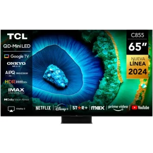 TCL 65 Inch 4K QD-Mini LED HDR Smart Google TV | 65C855