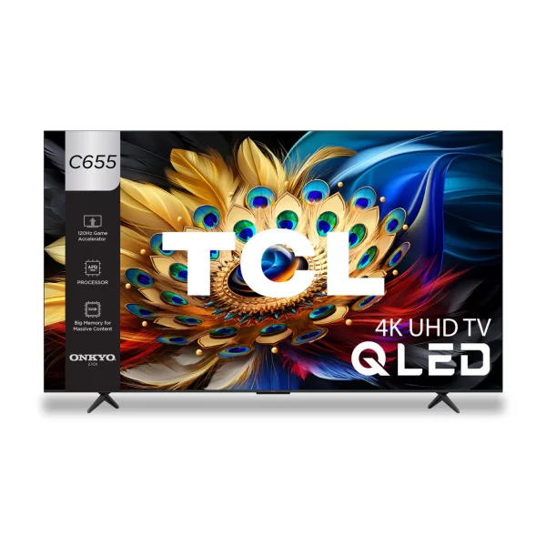TCL 65 inch QLED PRO 4K Ultra HD Smart Google TV | 65C655 - Image 2