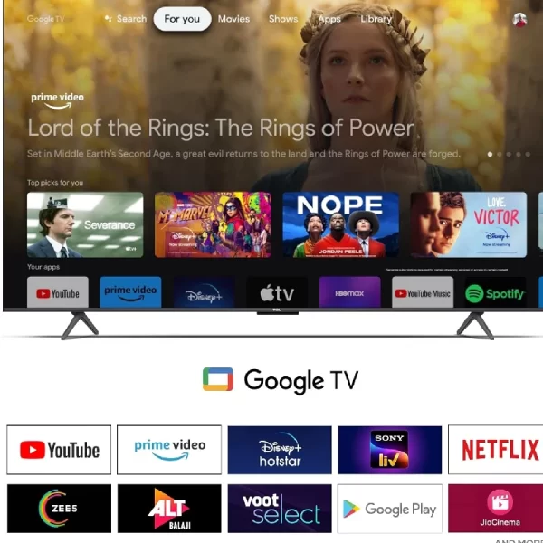 TCL 65 inch QLED PRO 4K Ultra HD Smart Android Google TV | 65C655