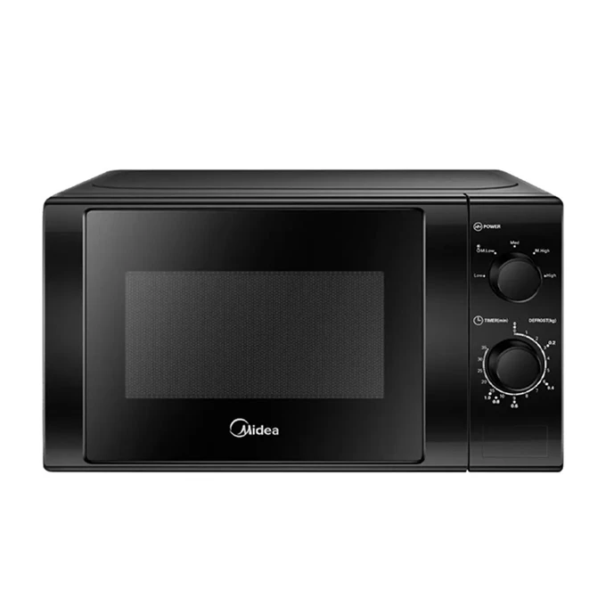 Midea 20 Litres Manual Microwave Oven, 700W MM720C2GX-B – Black