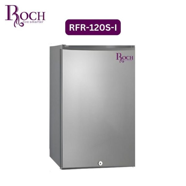 ROCH 120 Liters Single Door Refrigerator - Silver (2Years Warranty)