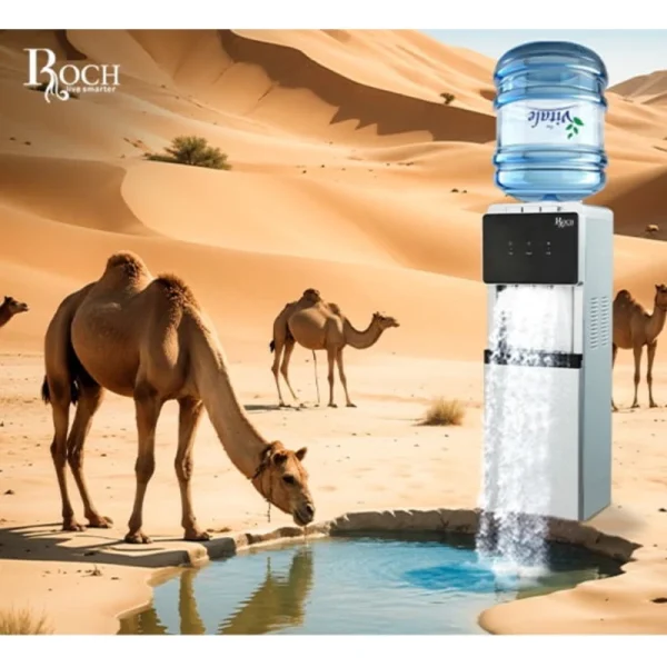 Roch 3 Taps Hot, Normal And Cold Water Dispenser With Storage Cabinet