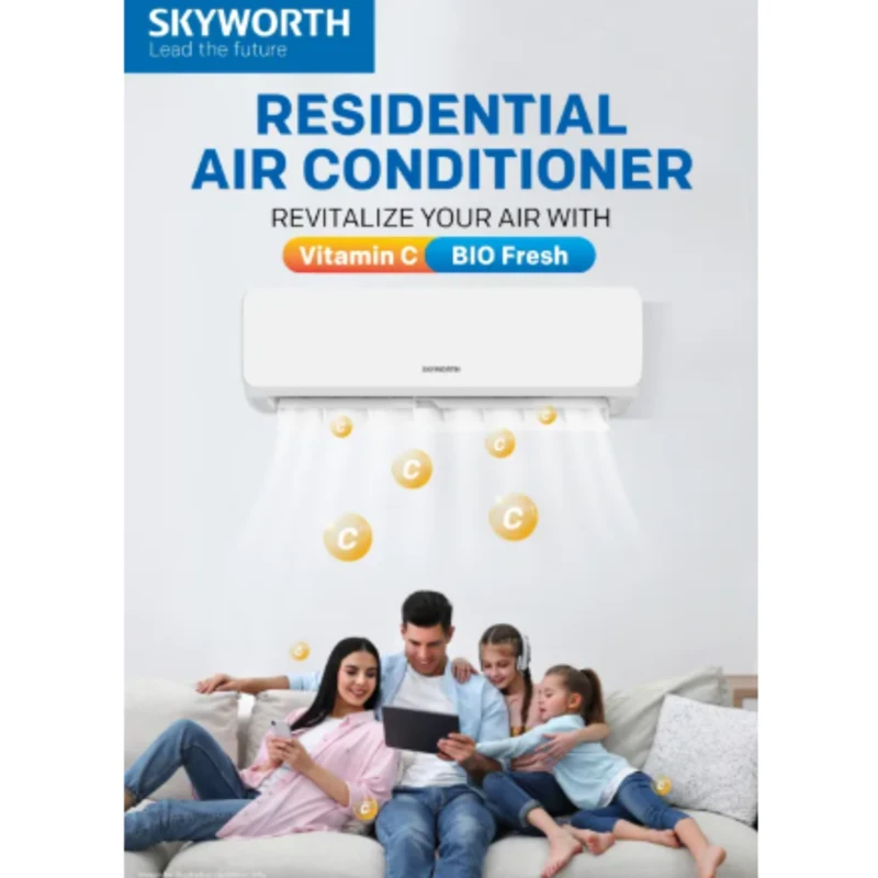 Skyworth 24,000 BTU Wall Split Air Conditioner | SMFC24V-6B1A3NBAB