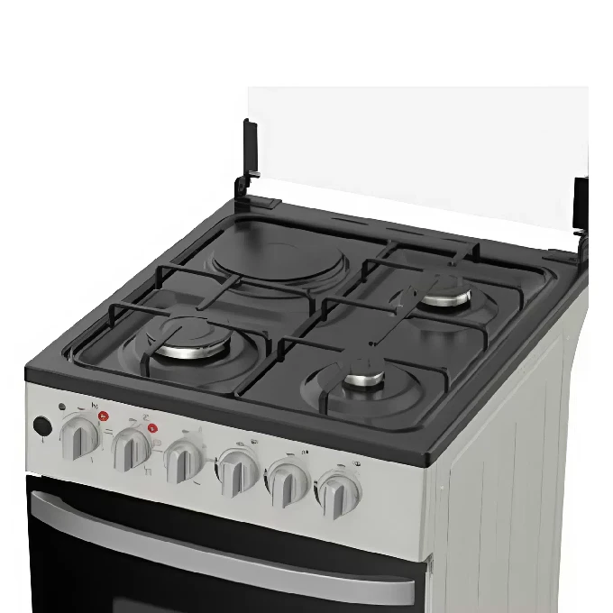 Midea 3 Gas + 1 Electric Cooker with Electric Oven (50X60cm) | 50E3G1H-BK