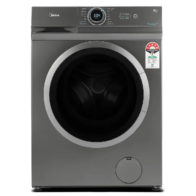 Midea 6KG Front Load Washing Machine with BLDC Inverter Motor | MF100W60BTGCC