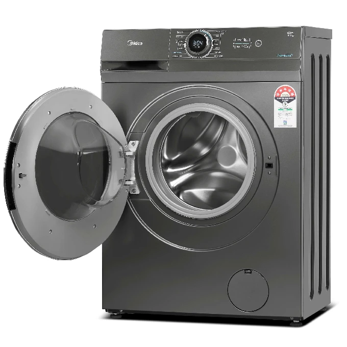 Midea 6KG Front Load Washing Machine with BLDC Inverter Motor | MF100W60BTGCC