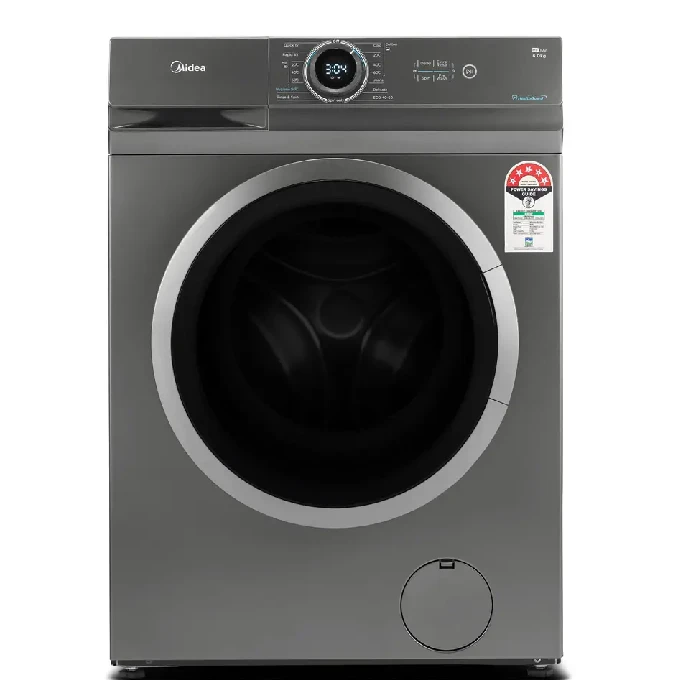 Midea 6KG Front Load Washing Machine with BLDC Inverter Motor | MF100W60BTGCC