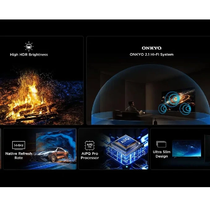 TCL 75 inch QD-Mini LED QLED UHD 4K Smart Google TV | 75C6K