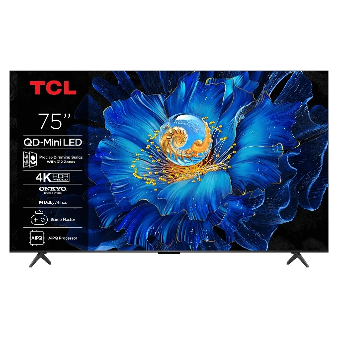 TCL 75 inch QD-Mini LED QLED UHD 4K Smart Google TV | 75C6K