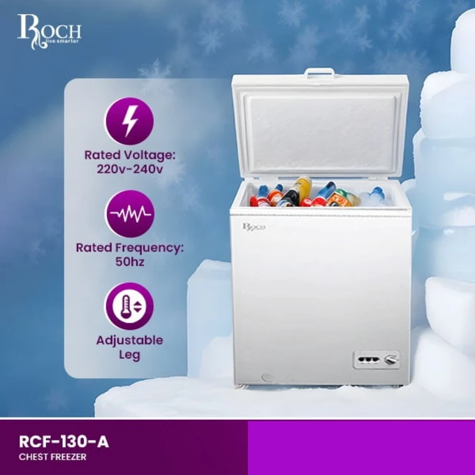 Roch 130L Chest Freezer I RCF-130-A
