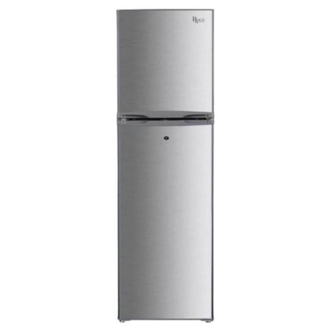 Roch 190 Litres Double Door Top Freezer Defrost Refrigerator | RFR-190T-B