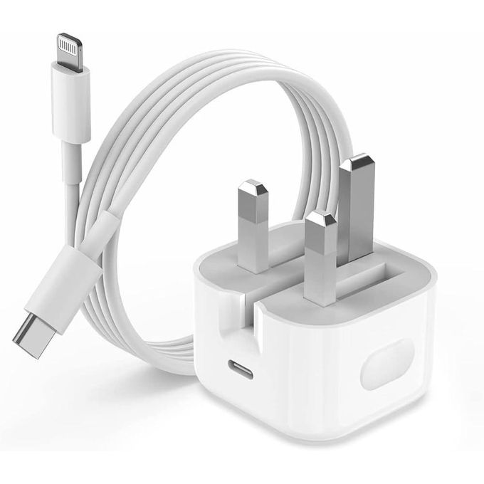 Apple iPhone Fast Charger Cable and Plug | iphone 14 Pro Max