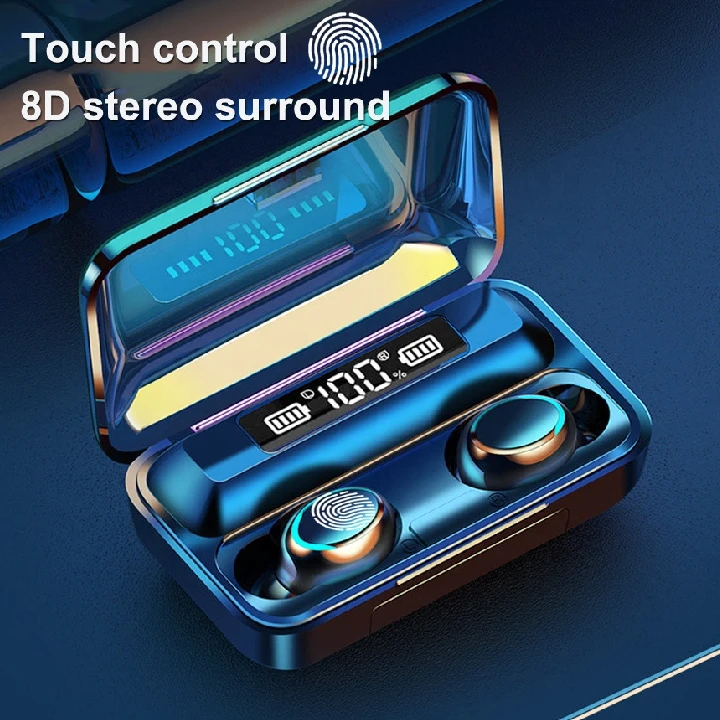 JBL Pure Bass Bluetooth Earbuds | Air F9 Pro+